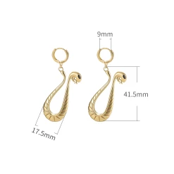 Circumtoy One Piece Boa Hancock Earrings -accessories outlet store earring2 2048x