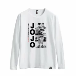 New JoJo's Bizarre Adventure Six JoJos Long-Sleeve T-shirt -accessories outlet store fourjojo 2048x