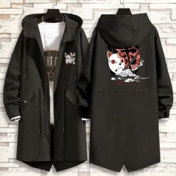 New Demon Slayer Destroyer Of Demons Mid Length Trench Coat