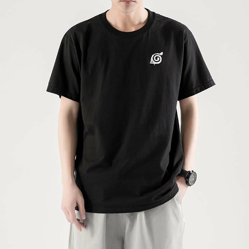 New Minato Namikaze Silhouette Portrait Summer T-shirt 2 New Minato Namikaze Silhouette Portrait Summer T-shirt - Image 2