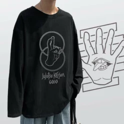 New Jujutsu Kaisen Hand Signs Long-sleeve T-shirt -accessories outlet store gojo 13d247fe 1e66 4549 b697 32445b988f5a 2048x