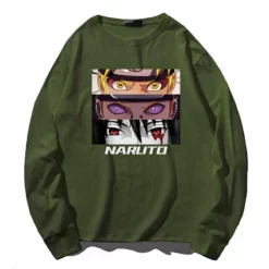 New Uzumaki Naruto, Sasuke Uchiha & Nagato Eyes Long-sleeve T-shirt -accessories outlet store green 57423b83 00f2 4d3d b58d f33dae63440a 2048x