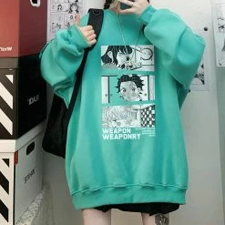 New Demon Slayer Squad Pullover Sweatshirt