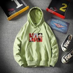 Circumtoy Super Saiyan Kid Goku And Wine Bottle Grid Hoodie