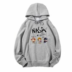 New One Piece Chibi Three Brothers Nasa Hoodie -accessories outlet store grey 98537780 c62e 43f9 9eca 4f8306c68e0e 2048x