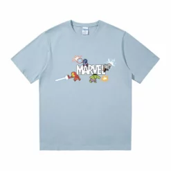 Circumtoy Marvel Avengers Pixel Art Glowing Tee -accessories outlet store greyblue 2048x