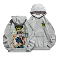 Circumtoy JoJo's Bizarre Adventure Hoodie -accessories outlet store greycujoh 2048x