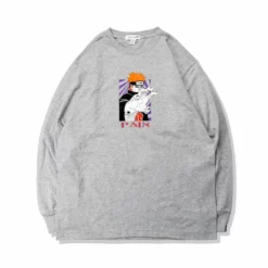 New Naruto Shippuden Pain In Fights Long-Sleeve T-shirt -accessories outlet store greypain 2048x