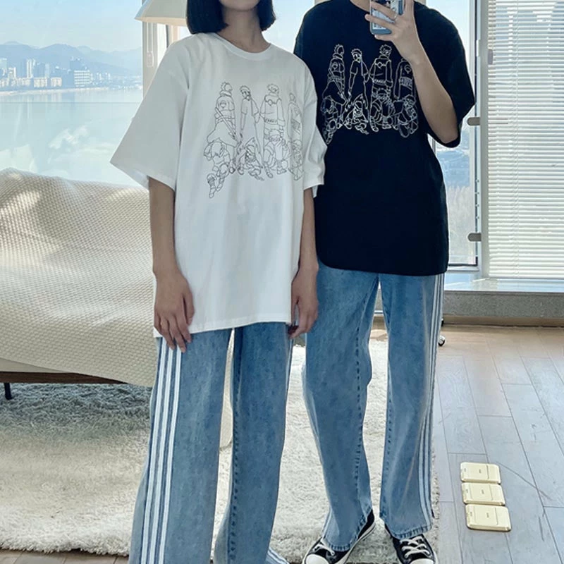 New Naruto Shippuden Sketch Summer T-shirt 4 New Naruto Shippuden Sketch Summer T-shirt - Image 4