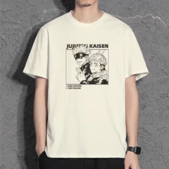 New Jujutsu Kaisen Satoru Gojo & Yuji Itadori Summer T-shirt -accessories outlet store groupphoto 2048x