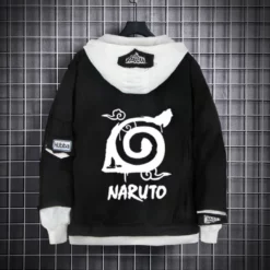 New Naruto Black Layered Hooded Denim Jacket -accessories outlet store hiddenleafvillage 2048x