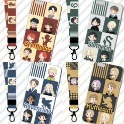 Circumtoy Harry Potter Gryffindor/Slytherin/Hufflepuff/Ravenclaw Cartoon Phone Case