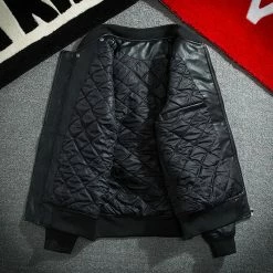 Circumtoy Captain America PU Leather Baseball Hooded Jacket -accessories outlet store inside jacket 2048x