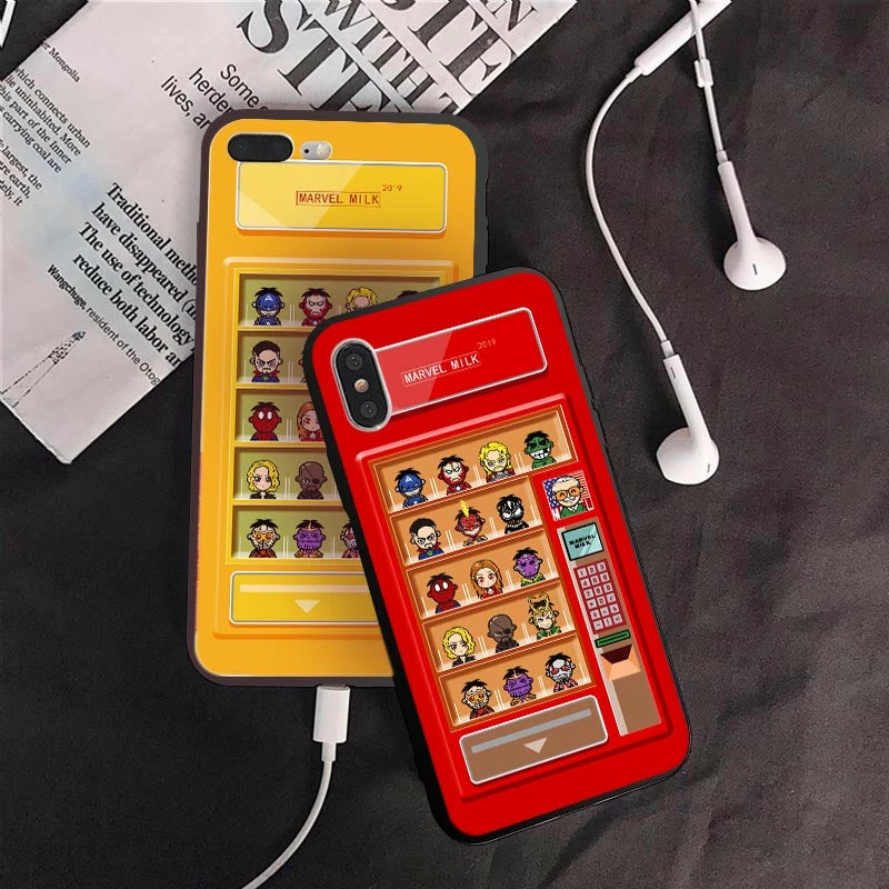 New Adorable Avengers Vending Machine IPhone Case 5 New Adorable Avengers Vending Machine IPhone Case - Image 5