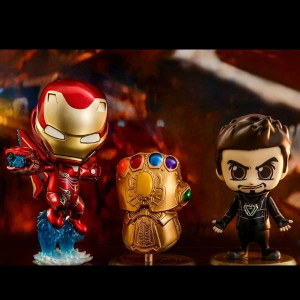 Circumtoy Hot Toys Cosbaby Ironman,Tony Stark And Inifinity Gauntlet 1 Circumtoy Hot Toys Cosbaby Ironman,Tony Stark And Inifinity Gauntlet