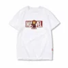 Circumtoy Avengers White Graphic T-shirt With Marvel Logo
