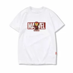 Circumtoy Avengers White Graphic T-shirt With Marvel Logo