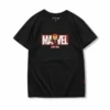Circumtoy Avengers Black Graphic T-shirt With Marvel Logo