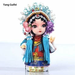 Circumtoy Handmade Chinese Silk Doll - Peking Opera Style