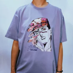 New JoJo's Bizarre Adventure Jotaro Kujo Summer T-shirt