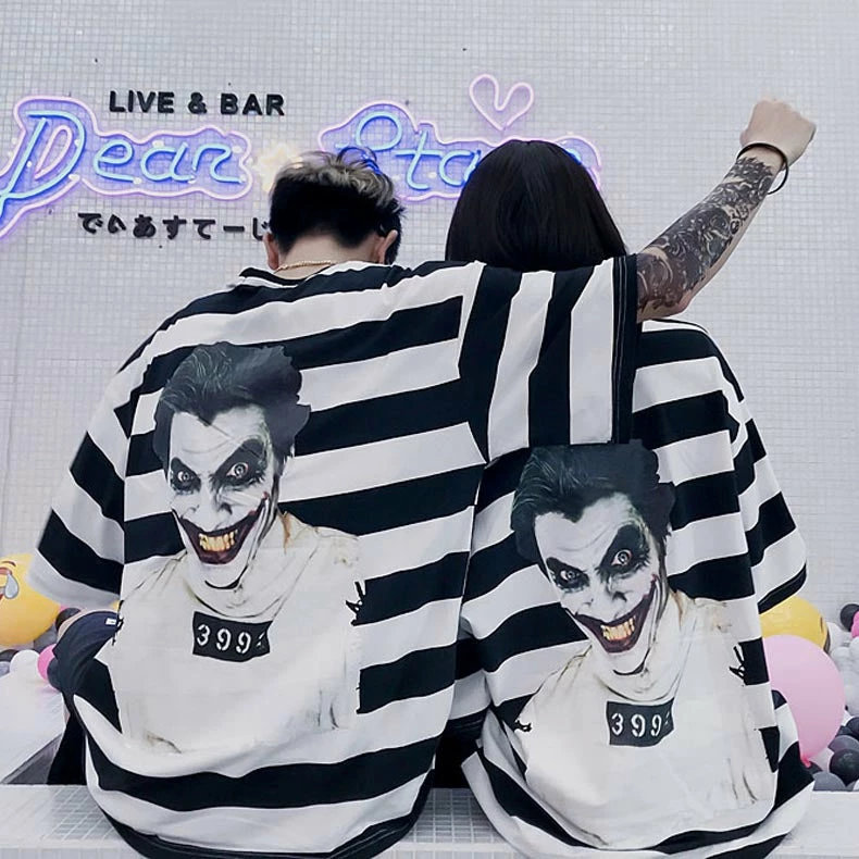 New Joker Inmate Oversized Summer T-shirt 4 New Joker Inmate Oversized Summer T-shirt - Image 4