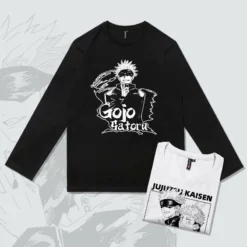 New Jujutsu Kaisen Satoru Gojo & Yuji Itador Long-sleeve T-shirt