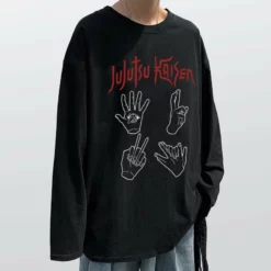 New Jujutsu Kaisen Hand Signs Long-sleeve T-shirt