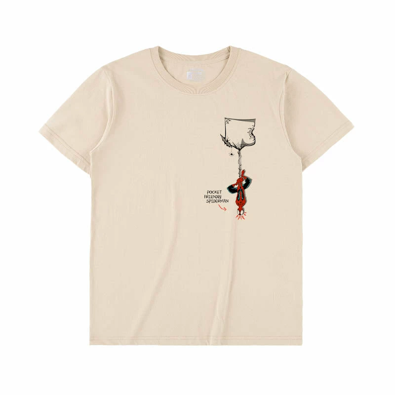 New Hanged Pocket Spiderman Summer T-shirt 2 New Hanged Pocket Spiderman Summer T-shirt - Image 2