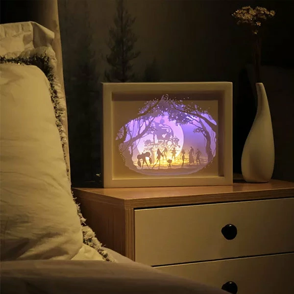 Circumtoy One Piece Paper Sculpture 3D Lamp 3 Circumtoy One Piece Paper Sculpture 3D Lamp - Image 3