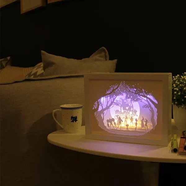 Circumtoy One Piece Paper Sculpture 3D Lamp 2 Circumtoy One Piece Paper Sculpture 3D Lamp - Image 2