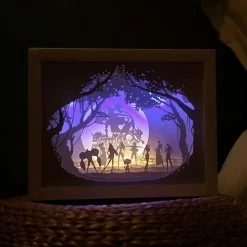 Circumtoy One Piece Paper Sculpture 3D Lamp