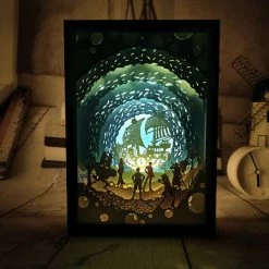 Circumtoy One Piece Paper Sculpture 3D Lamp 13 Circumtoy One Piece Paper Sculpture 3D Lamp -accessories outlet store lamp7 2048x