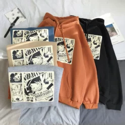 New Monkey D. Luffy Bounty Wanted Pullover Hoodie 13 New Monkey D. Luffy Bounty Wanted Pullover Hoodie -accessories outlet store luffy hoodie2 2048x