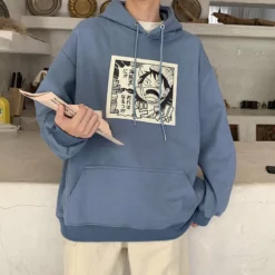 New One Piece Stampede Anime Monkey D. Luffy Yelling Hoodie -accessories outlet store luffywinterhoodie 2048x