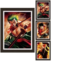 New One Piece 3D Gradient Painting -accessories outlet store luffyzorosanji 2048x