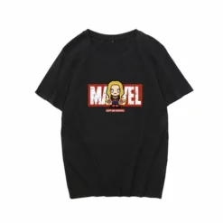 Circumtoy Avengers Black Graphic T-shirt With Marvel Logo -accessories outlet store marvel 2048x