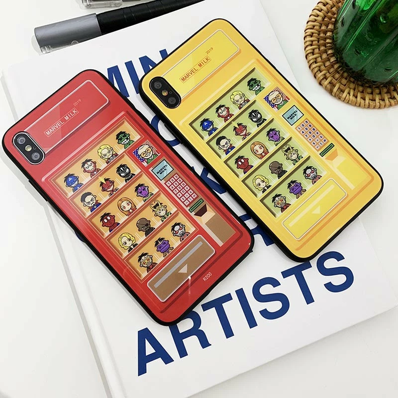 New Adorable Avengers Vending Machine IPhone Case 3 New Adorable Avengers Vending Machine IPhone Case - Image 3