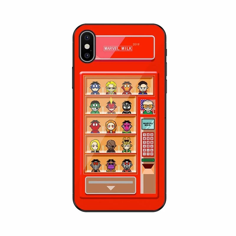 New Adorable Avengers Vending Machine IPhone Case 1 New Adorable Avengers Vending Machine IPhone Case