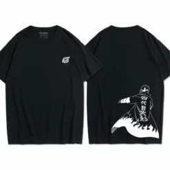 New Minato Namikaze Silhouette Portrait Summer T-shirt 6 New Minato Namikaze Silhouette Portrait Summer T-shirt -accessories outlet store minatoblack 2048x