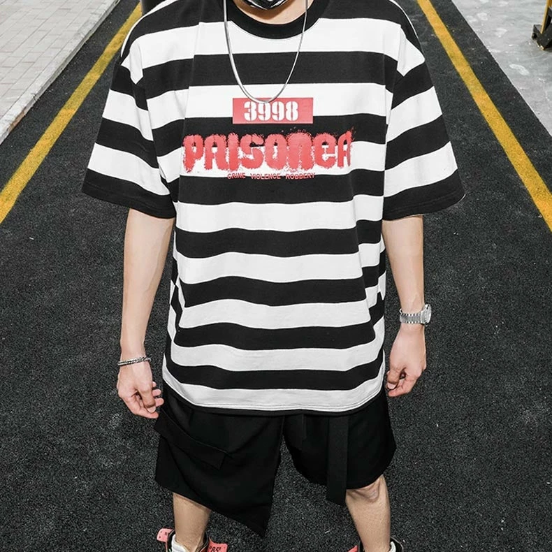 New Joker Inmate Oversized Summer T-shirt 2 New Joker Inmate Oversized Summer T-shirt - Image 2
