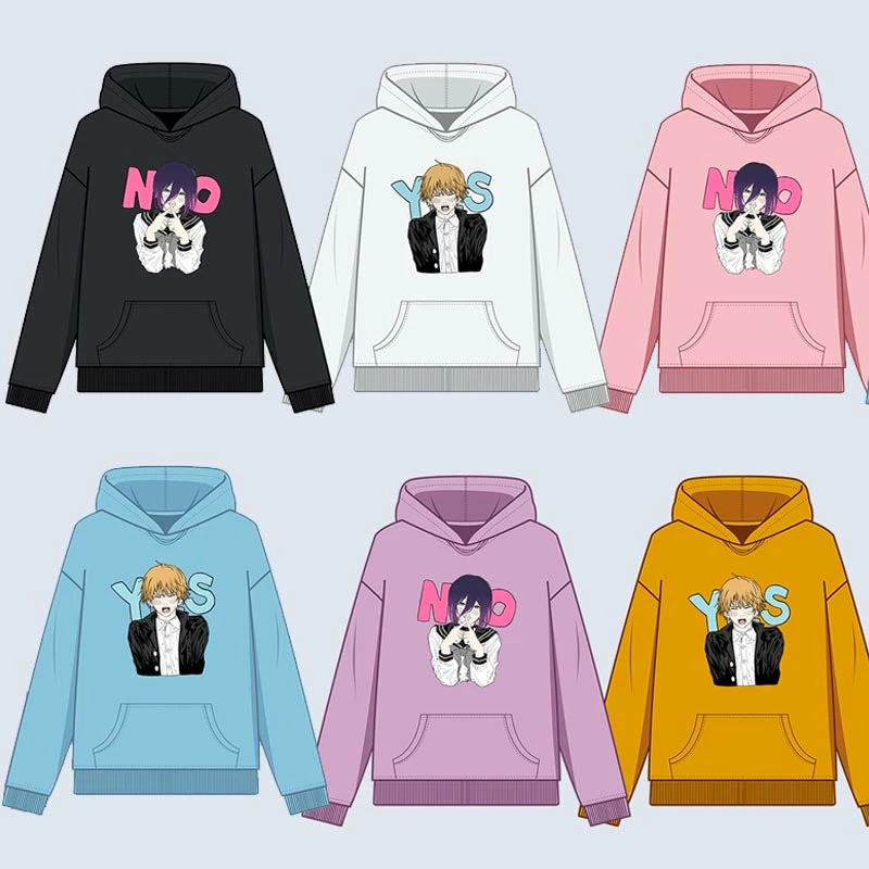 New Chainsaw Man Denji And Reze Couple Matching Hoodie 7 New Chainsaw Man Denji And Reze Couple Matching Hoodie - Image 7