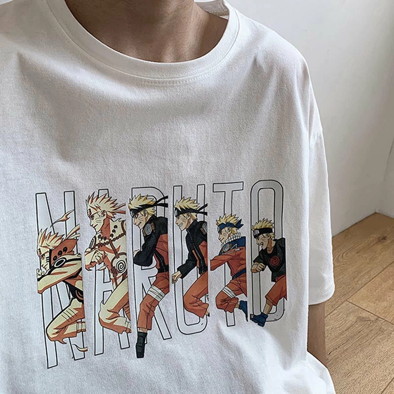 New Naruto Shippuden Naruto Running Summer T-shirt 4 New Naruto Shippuden Naruto Running Summer T-shirt - Image 4