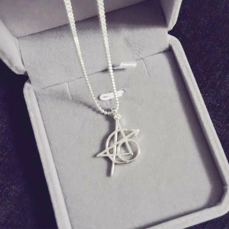 Circumtoy Avengers Original 6 Tattoo Symbol Necklace 2 Circumtoy Avengers Original 6 Tattoo Symbol Necklace - Image 2