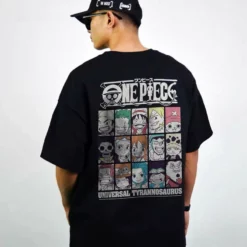 New One Piece Universe Grid Summer T-shirt