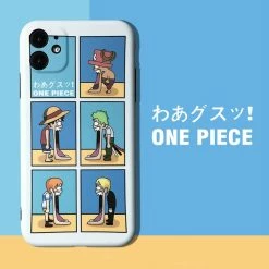New One Piece Jaw-dropping Grid IPhone Case