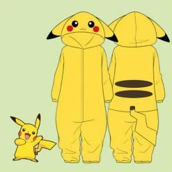 Circumtoy Cute Pokemon Cosplay Pajamas -accessories outlet store pikachu 2048x