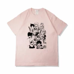 New Chainsaw Man Family Summer T-shirt