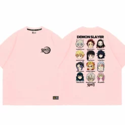 New Demon Slayer: Kimetsu No Yaiba Hashira Grid T-Shirt -accessories outlet store pink d2fd0246 2c40 40bb 9b13 6889b3c36a9f 2048x