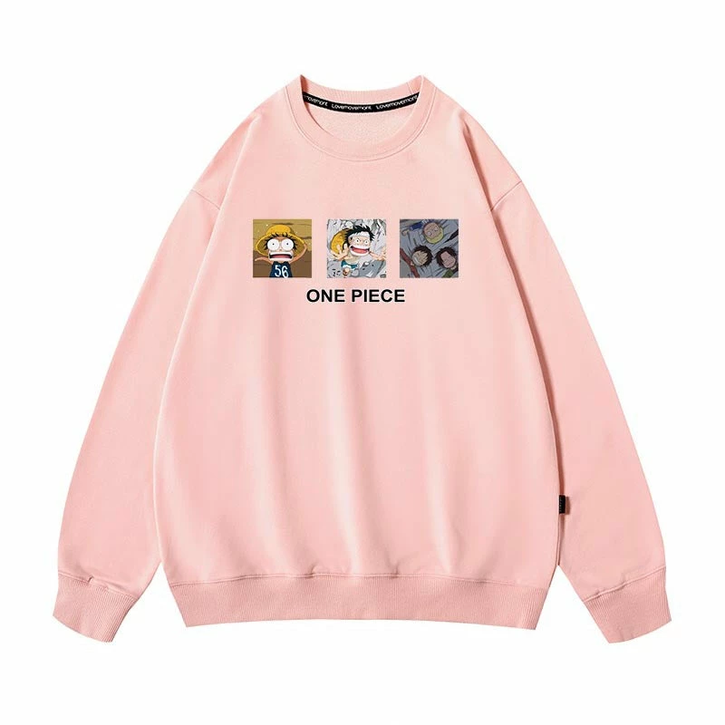 New Monkey D. Luffy Embarrassing Moments Sweatshirt 3 New Monkey D. Luffy Embarrassing Moments Sweatshirt - Image 3