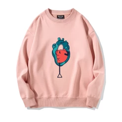 New Chainsaw Man Pochita Sweatshirt -accessories outlet store pinkheartpochita 2048x